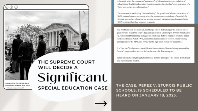 The Supreme Court Will Decide a Significant Special Education Case